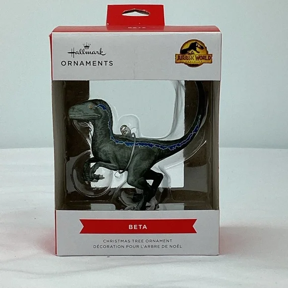 Hallmark Jurassic World Dominion Christmas Tree Ornament Beta Dinosaur Holiday - Picture 2 of 16